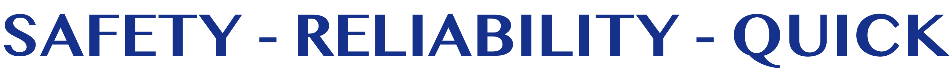 Safety Reliability Quick